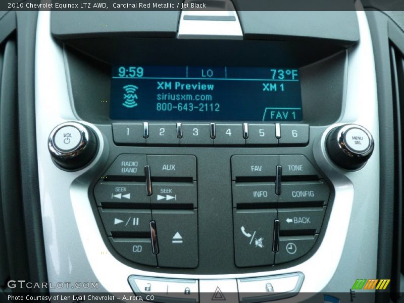 Audio System of 2010 Equinox LTZ AWD