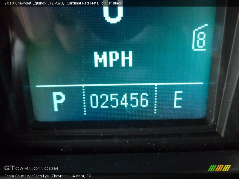 Cardinal Red Metallic / Jet Black 2010 Chevrolet Equinox LTZ AWD