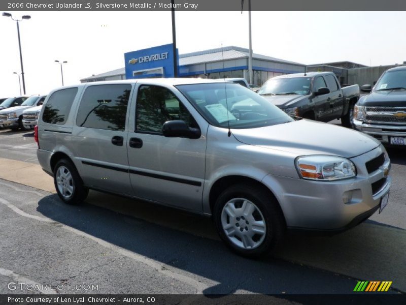 Silverstone Metallic / Medium Gray 2006 Chevrolet Uplander LS