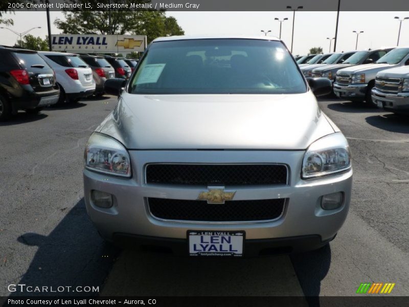 Silverstone Metallic / Medium Gray 2006 Chevrolet Uplander LS