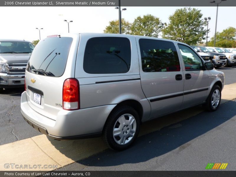 Silverstone Metallic / Medium Gray 2006 Chevrolet Uplander LS