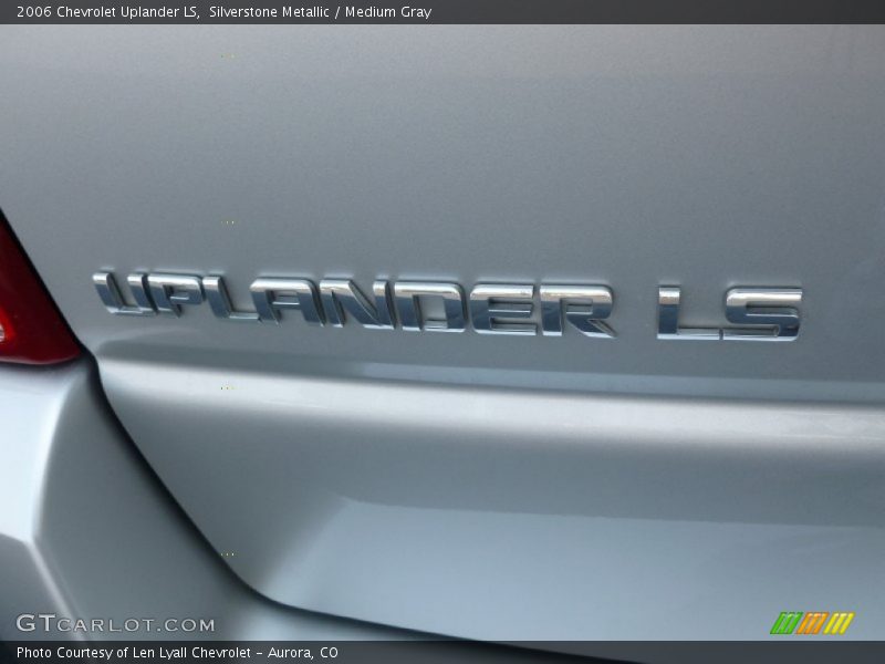 Silverstone Metallic / Medium Gray 2006 Chevrolet Uplander LS