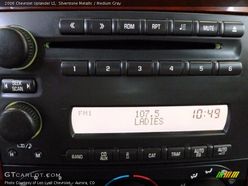 Silverstone Metallic / Medium Gray 2006 Chevrolet Uplander LS
