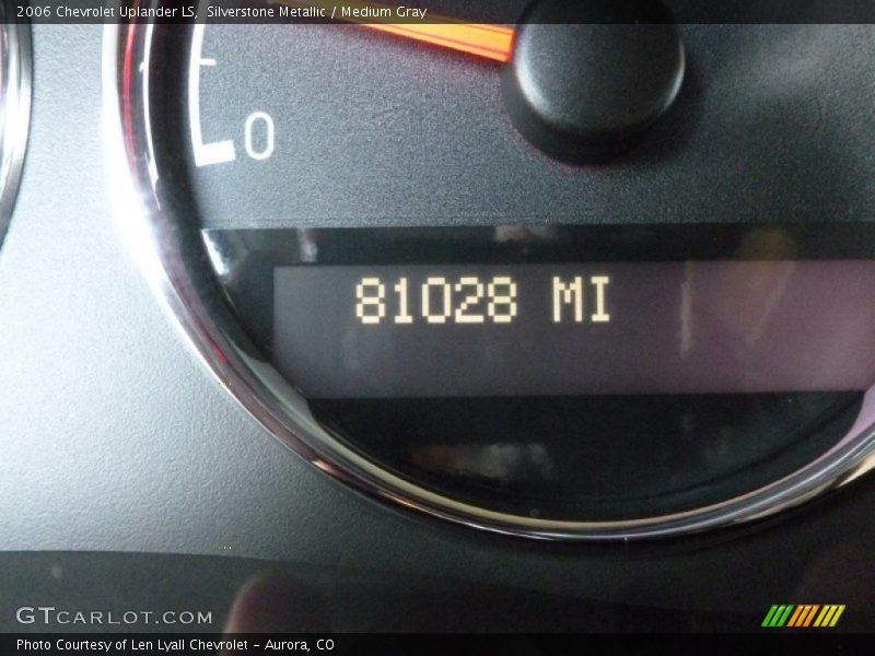 Silverstone Metallic / Medium Gray 2006 Chevrolet Uplander LS