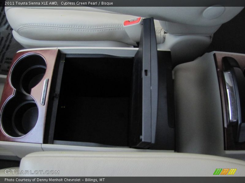 Cypress Green Pearl / Bisque 2011 Toyota Sienna XLE AWD