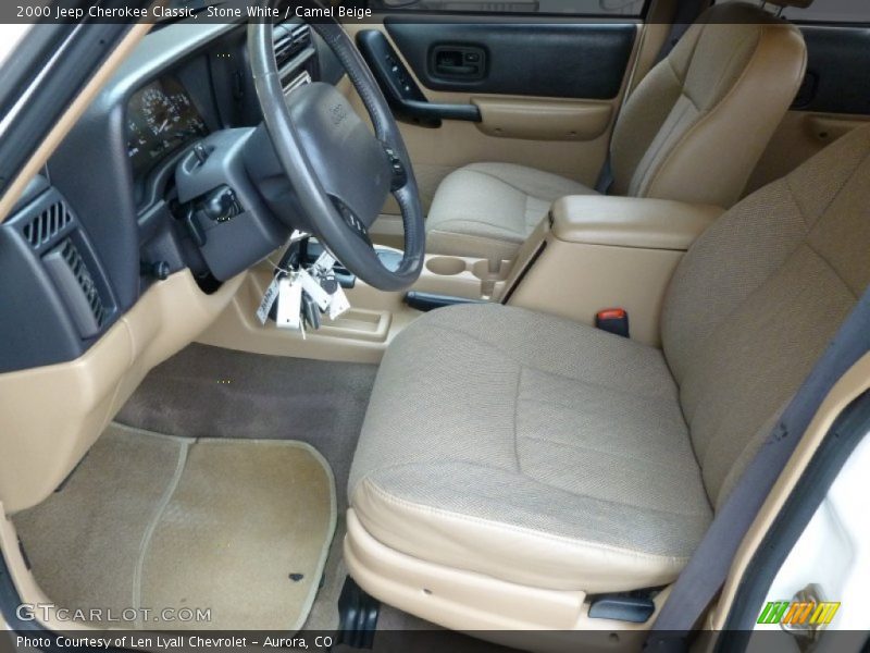  2000 Cherokee Classic Camel Beige Interior