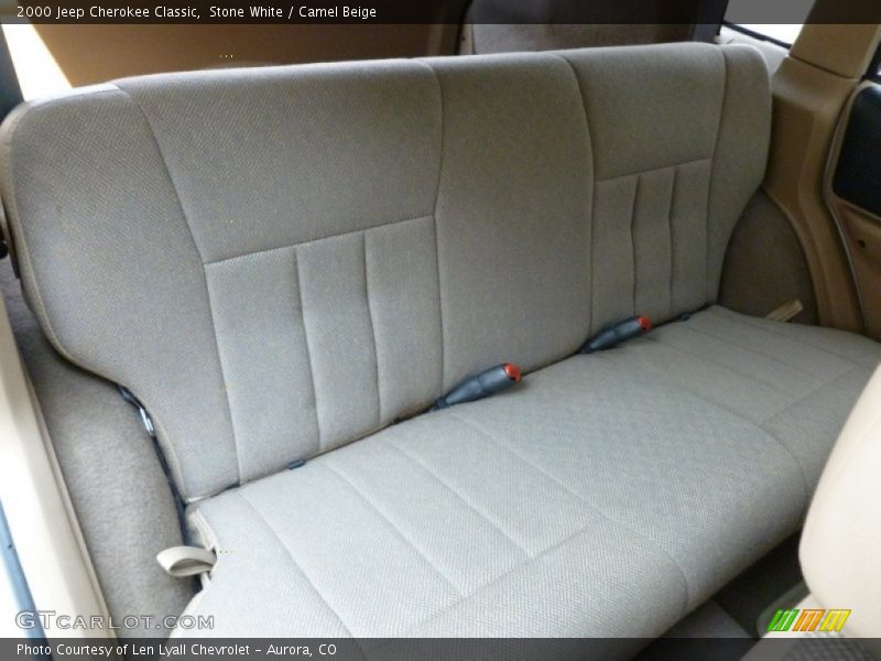 Stone White / Camel Beige 2000 Jeep Cherokee Classic