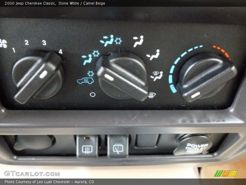 Controls of 2000 Cherokee Classic