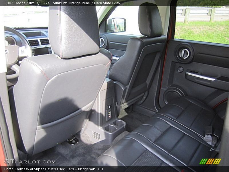 Sunburst Orange Pearl / Dark Slate Gray 2007 Dodge Nitro R/T 4x4