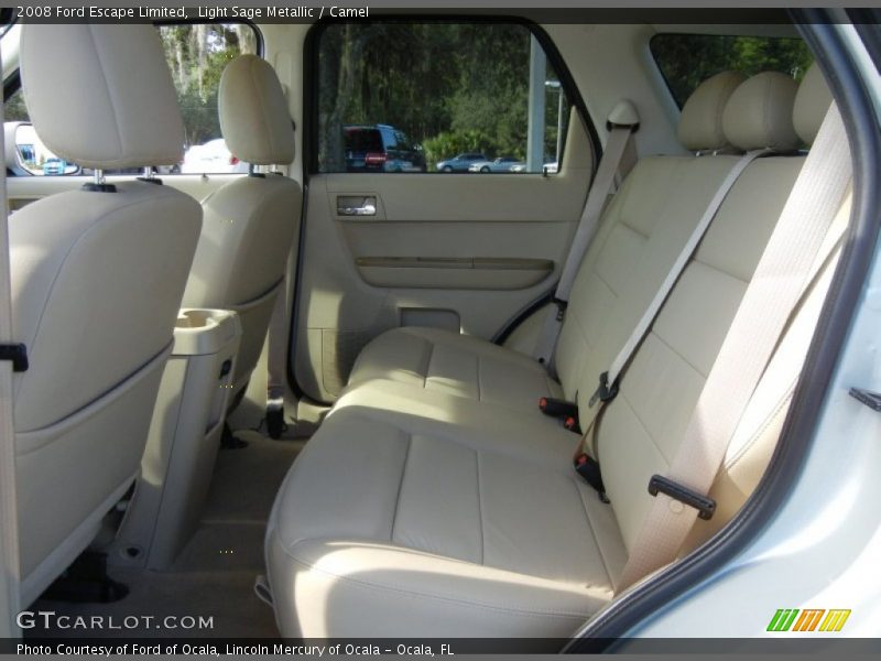 Light Sage Metallic / Camel 2008 Ford Escape Limited