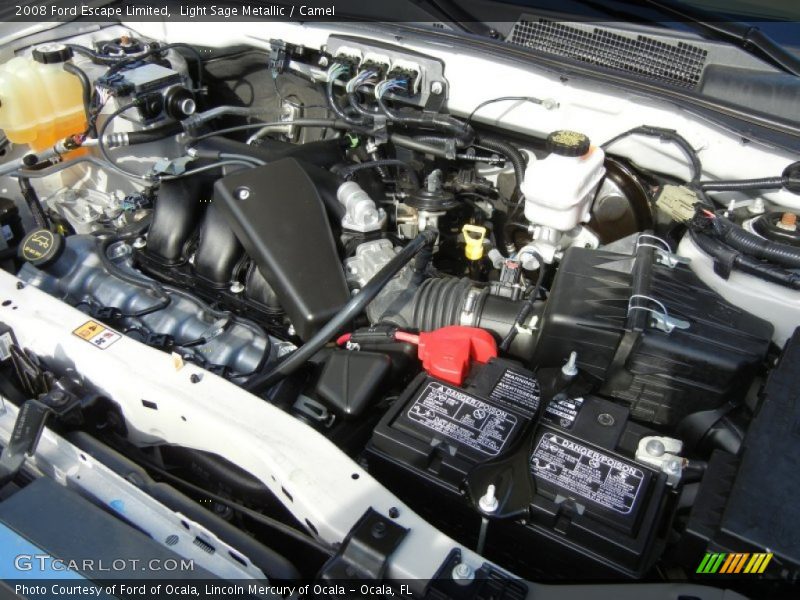 Light Sage Metallic / Camel 2008 Ford Escape Limited