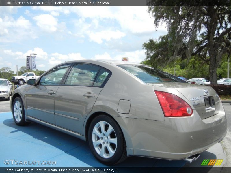 Pebble Beach Metallic / Charcoal 2007 Nissan Maxima 3.5 SE