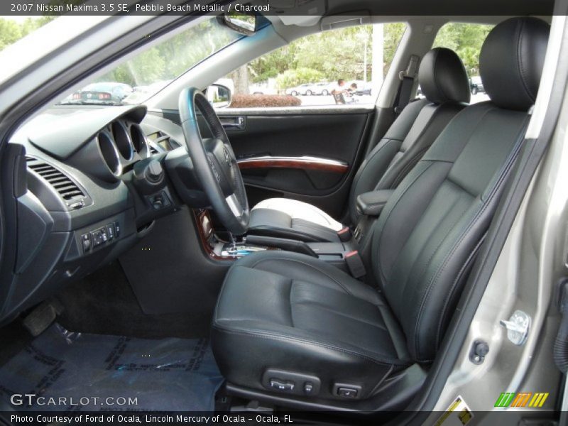 Pebble Beach Metallic / Charcoal 2007 Nissan Maxima 3.5 SE