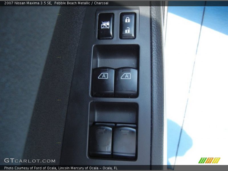 Pebble Beach Metallic / Charcoal 2007 Nissan Maxima 3.5 SE