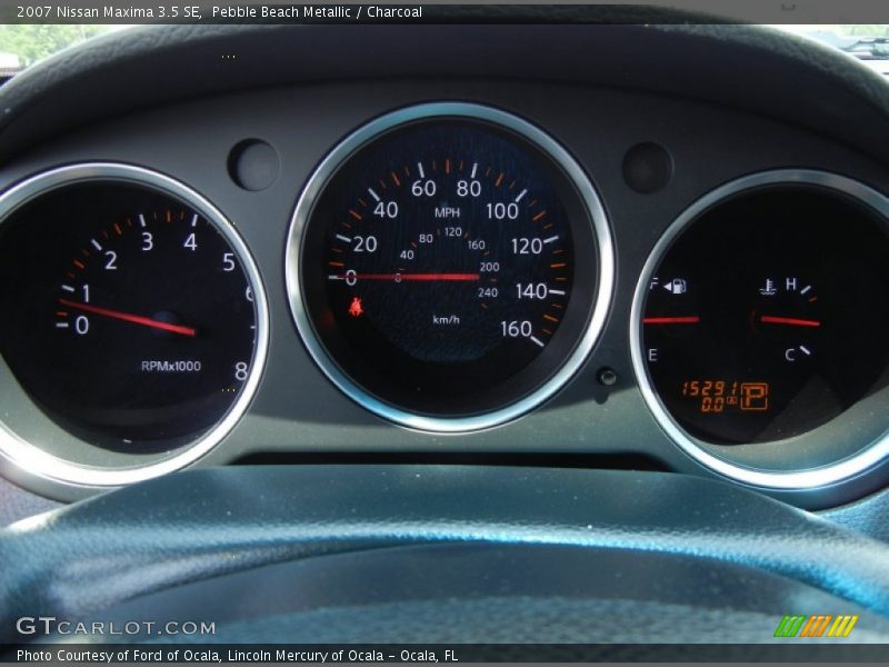 Pebble Beach Metallic / Charcoal 2007 Nissan Maxima 3.5 SE