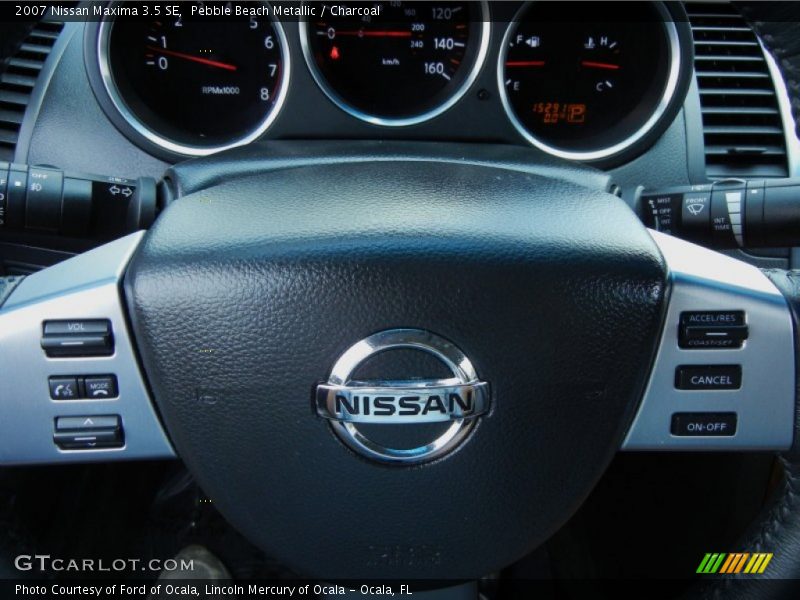 Pebble Beach Metallic / Charcoal 2007 Nissan Maxima 3.5 SE
