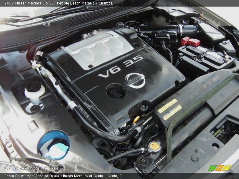 Pebble Beach Metallic / Charcoal 2007 Nissan Maxima 3.5 SE
