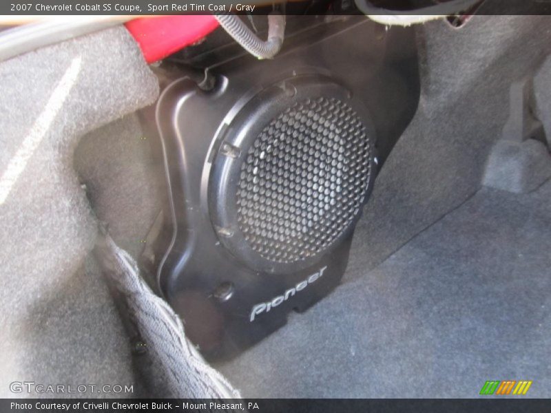 Audio System of 2007 Cobalt SS Coupe