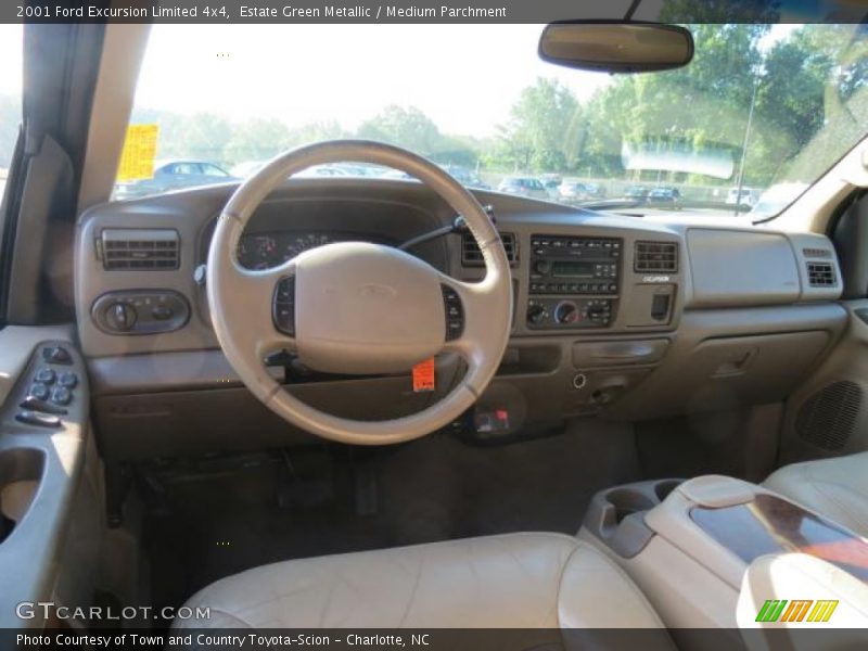  2001 Excursion Limited 4x4 Medium Parchment Interior