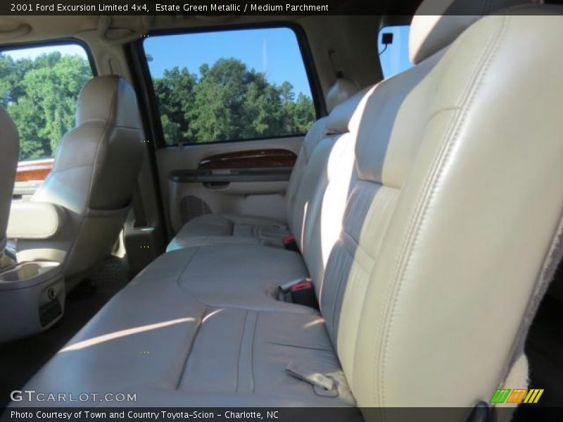 Estate Green Metallic / Medium Parchment 2001 Ford Excursion Limited 4x4