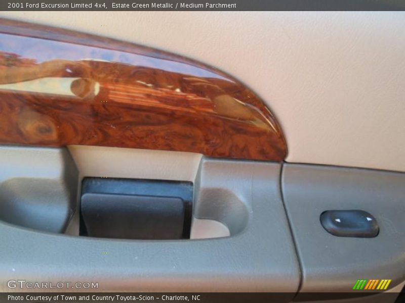 Estate Green Metallic / Medium Parchment 2001 Ford Excursion Limited 4x4