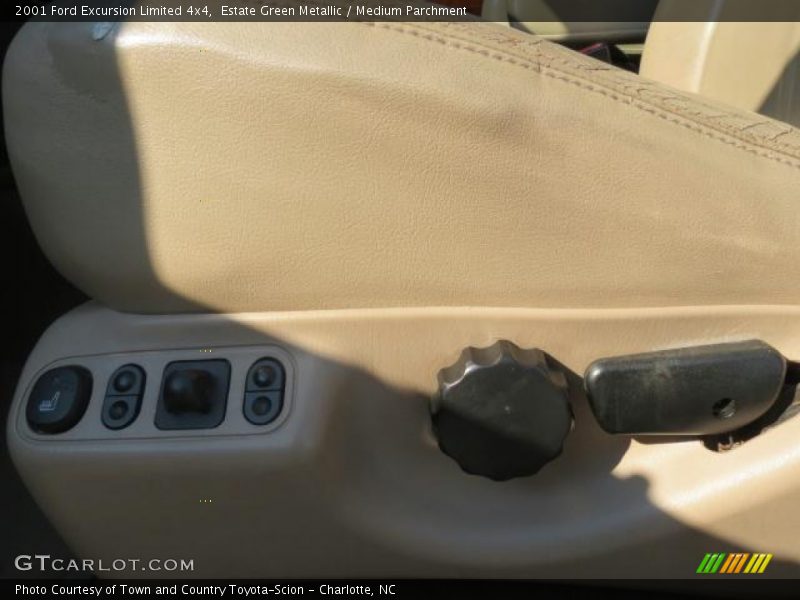 Estate Green Metallic / Medium Parchment 2001 Ford Excursion Limited 4x4