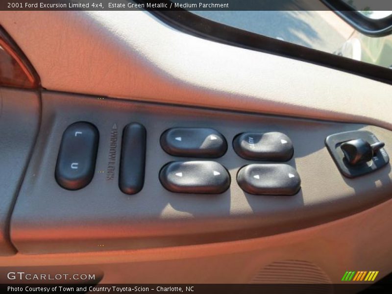 Estate Green Metallic / Medium Parchment 2001 Ford Excursion Limited 4x4