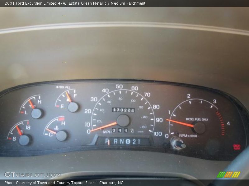  2001 Excursion Limited 4x4 Limited 4x4 Gauges