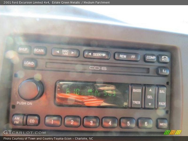 Audio System of 2001 Excursion Limited 4x4