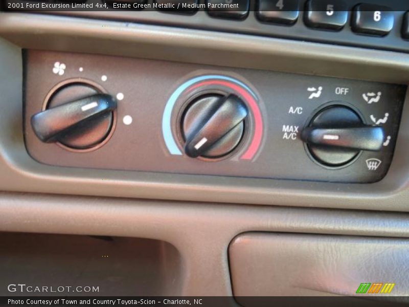 Controls of 2001 Excursion Limited 4x4