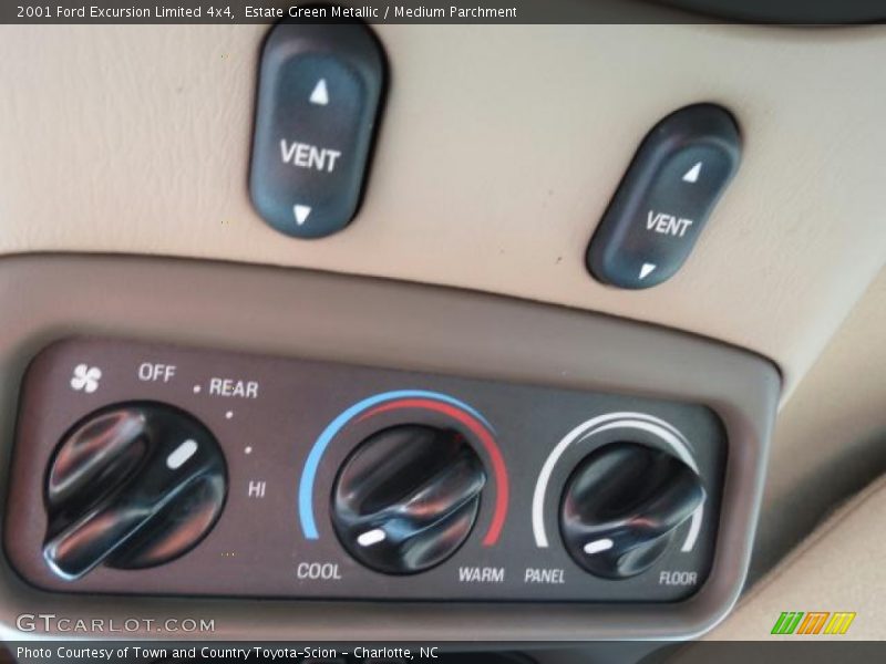Controls of 2001 Excursion Limited 4x4