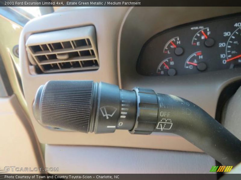 Estate Green Metallic / Medium Parchment 2001 Ford Excursion Limited 4x4