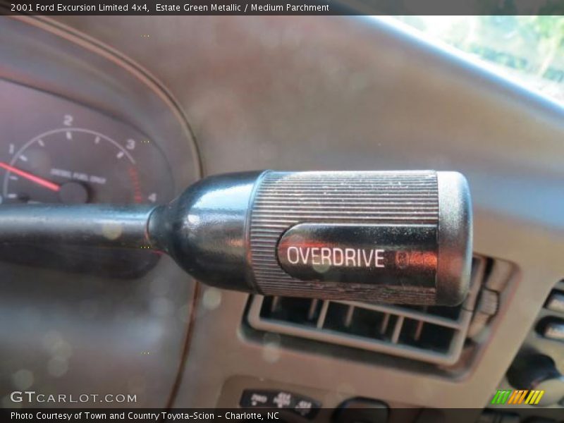 Estate Green Metallic / Medium Parchment 2001 Ford Excursion Limited 4x4