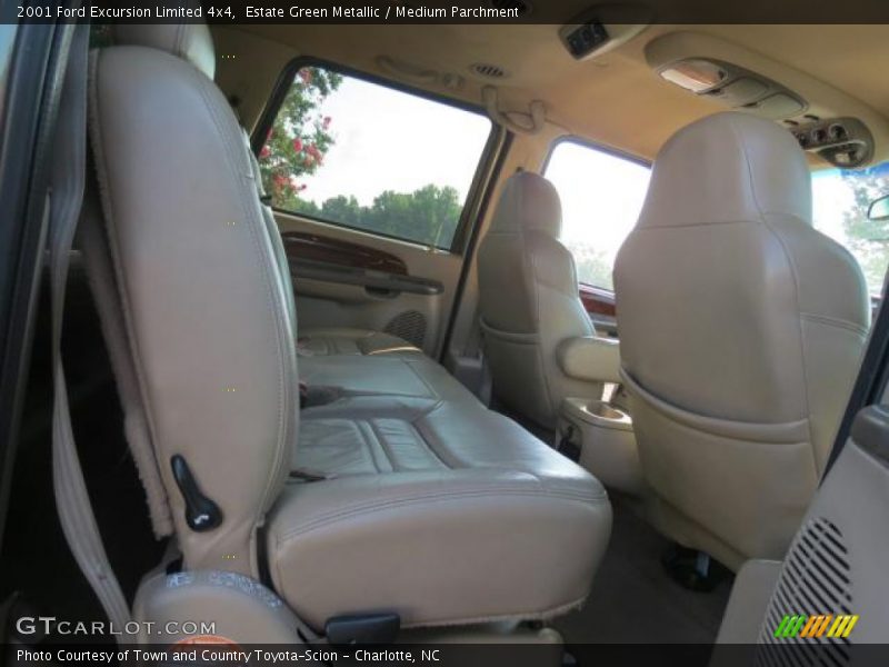 Estate Green Metallic / Medium Parchment 2001 Ford Excursion Limited 4x4