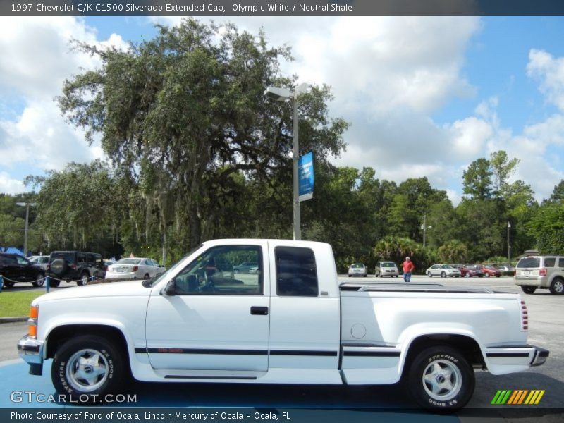  1997 C/K C1500 Silverado Extended Cab Olympic White