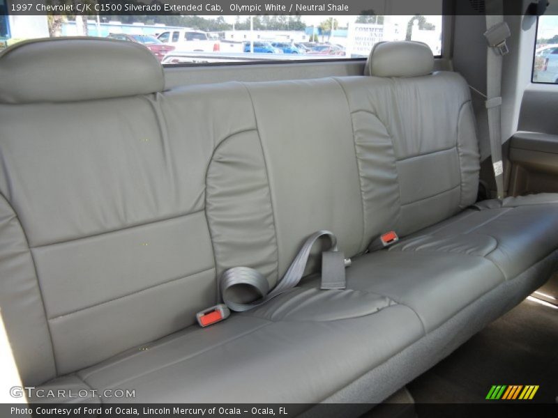 Rear Seat of 1997 C/K C1500 Silverado Extended Cab