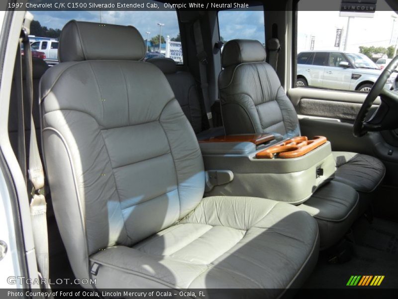  1997 C/K C1500 Silverado Extended Cab Neutral Shale Interior