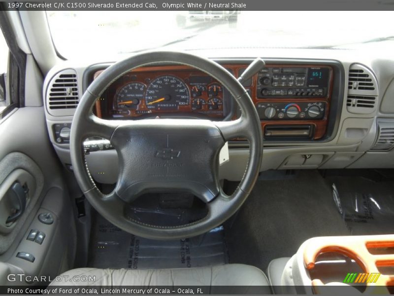 Dashboard of 1997 C/K C1500 Silverado Extended Cab