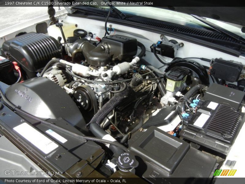  1997 C/K C1500 Silverado Extended Cab Engine - 5.7 Liter OHV 16-Valve V8