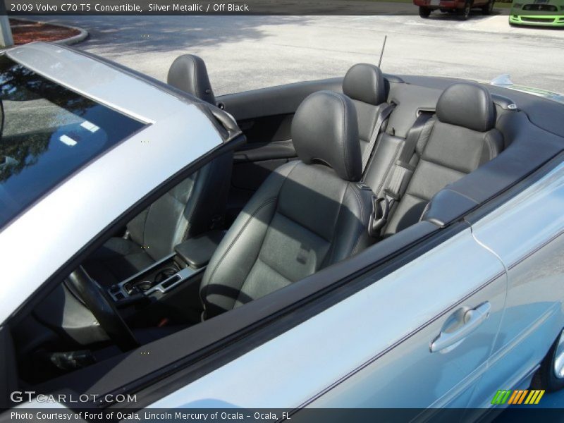 Silver Metallic / Off Black 2009 Volvo C70 T5 Convertible