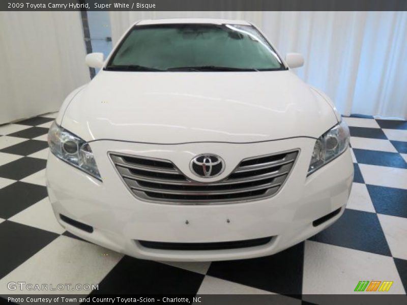 Super White / Bisque 2009 Toyota Camry Hybrid