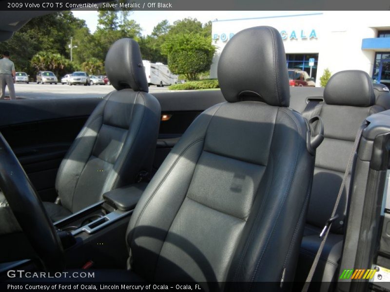 Silver Metallic / Off Black 2009 Volvo C70 T5 Convertible