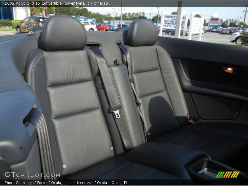 Silver Metallic / Off Black 2009 Volvo C70 T5 Convertible