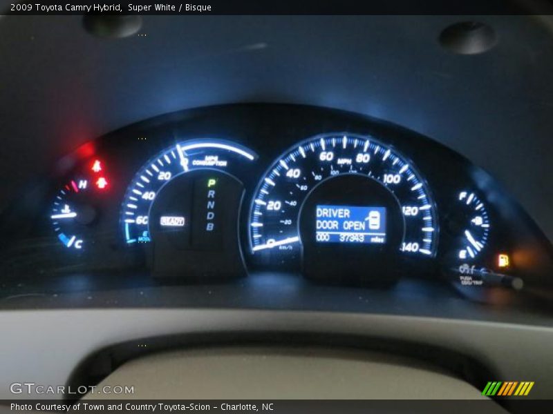 Super White / Bisque 2009 Toyota Camry Hybrid