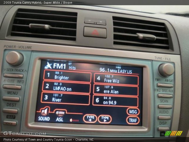Super White / Bisque 2009 Toyota Camry Hybrid