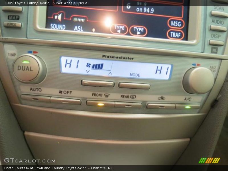 Super White / Bisque 2009 Toyota Camry Hybrid