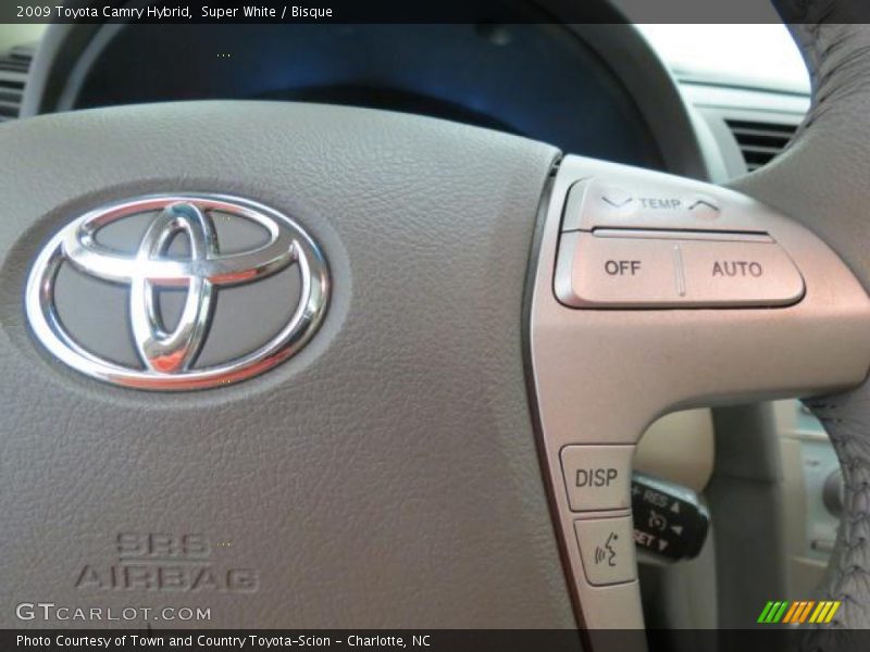 Super White / Bisque 2009 Toyota Camry Hybrid