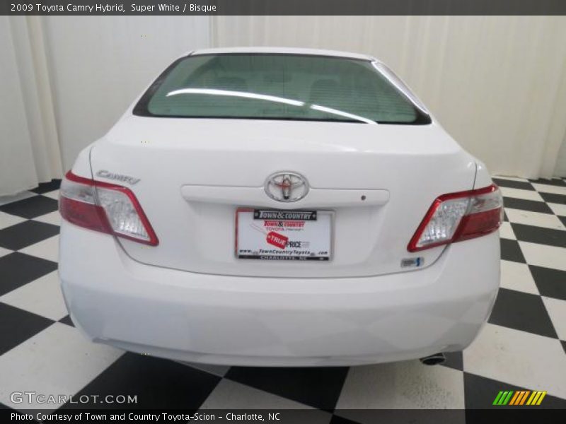 Super White / Bisque 2009 Toyota Camry Hybrid