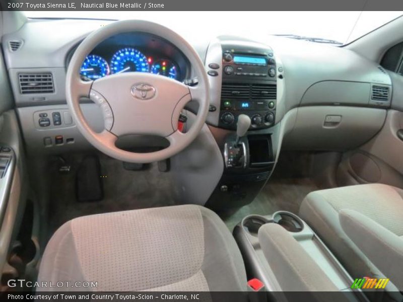 Nautical Blue Metallic / Stone 2007 Toyota Sienna LE