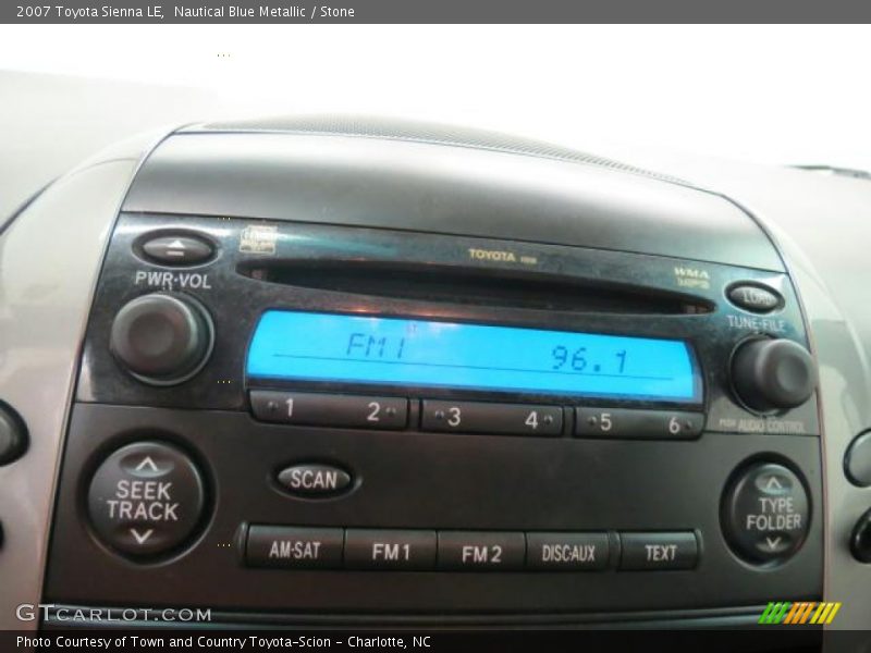Nautical Blue Metallic / Stone 2007 Toyota Sienna LE